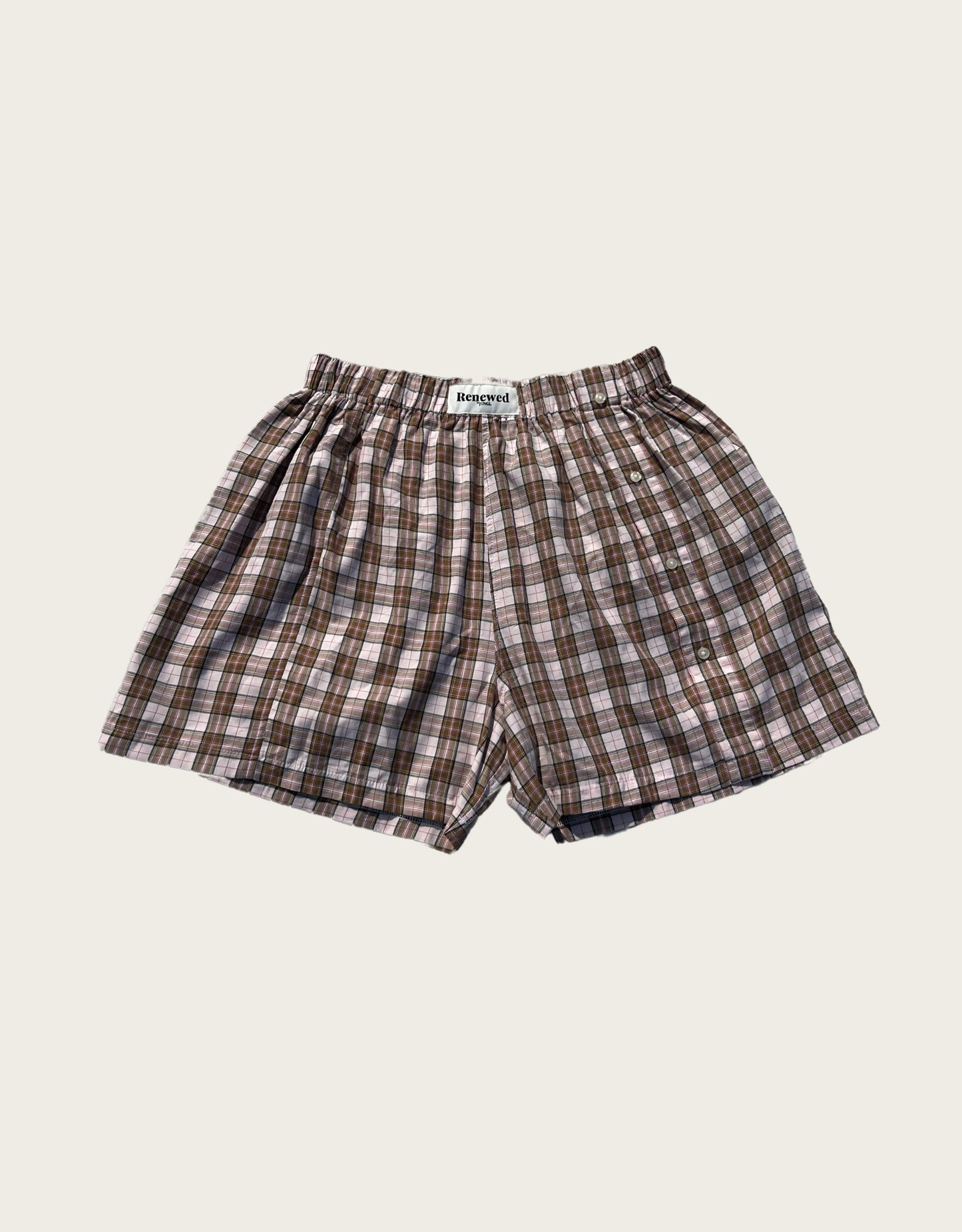 From shirt to short - Checkered - M