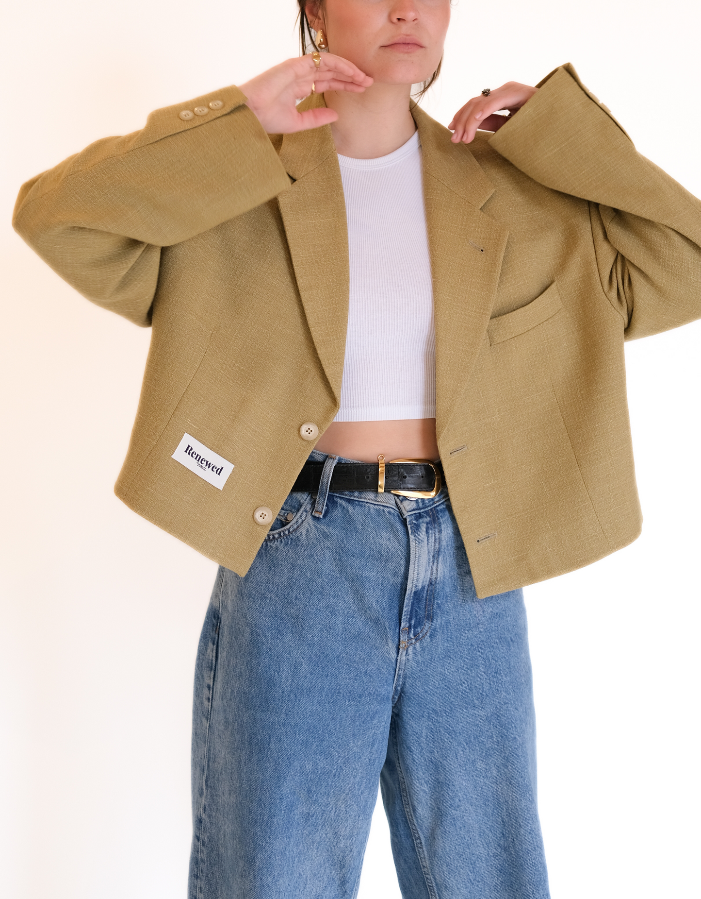 Dorian cropped blazer