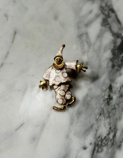 Brooch clown